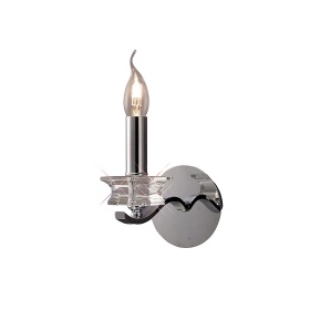 Nydia Polished Chrome Crystal Wall Lights Diyas Contemporary Crystal Wall Lights Nydia Polished Chrome Crystal Wall Lights Diyas Contemporary Crystal Wall Lights